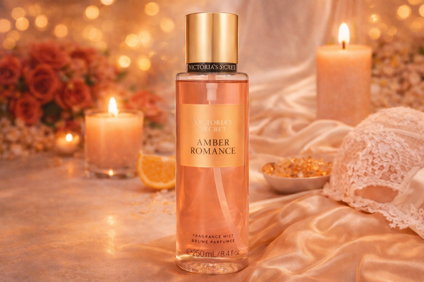 Body Splash Amber Romance 250ml