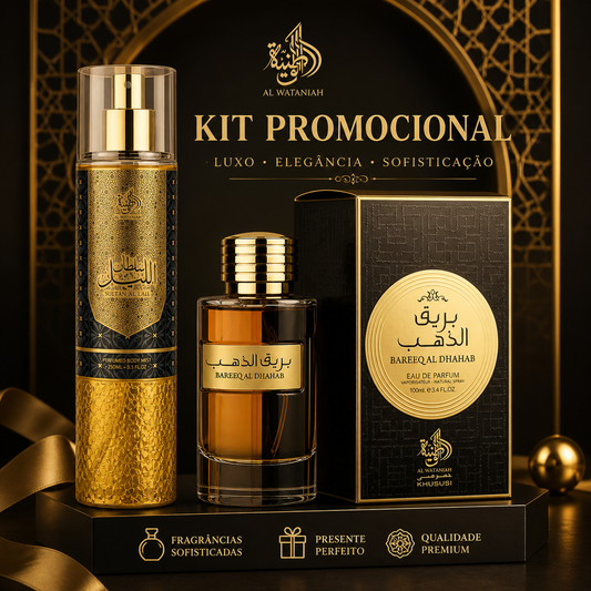 Kit Perfume + Body Mist Bareeq Al Dhahab