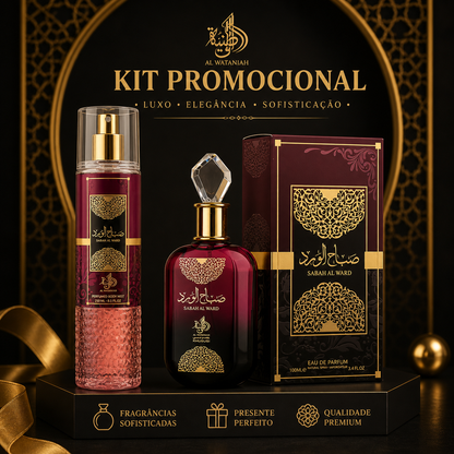 Kit Perfume + Body Mist Sabah Al Ward