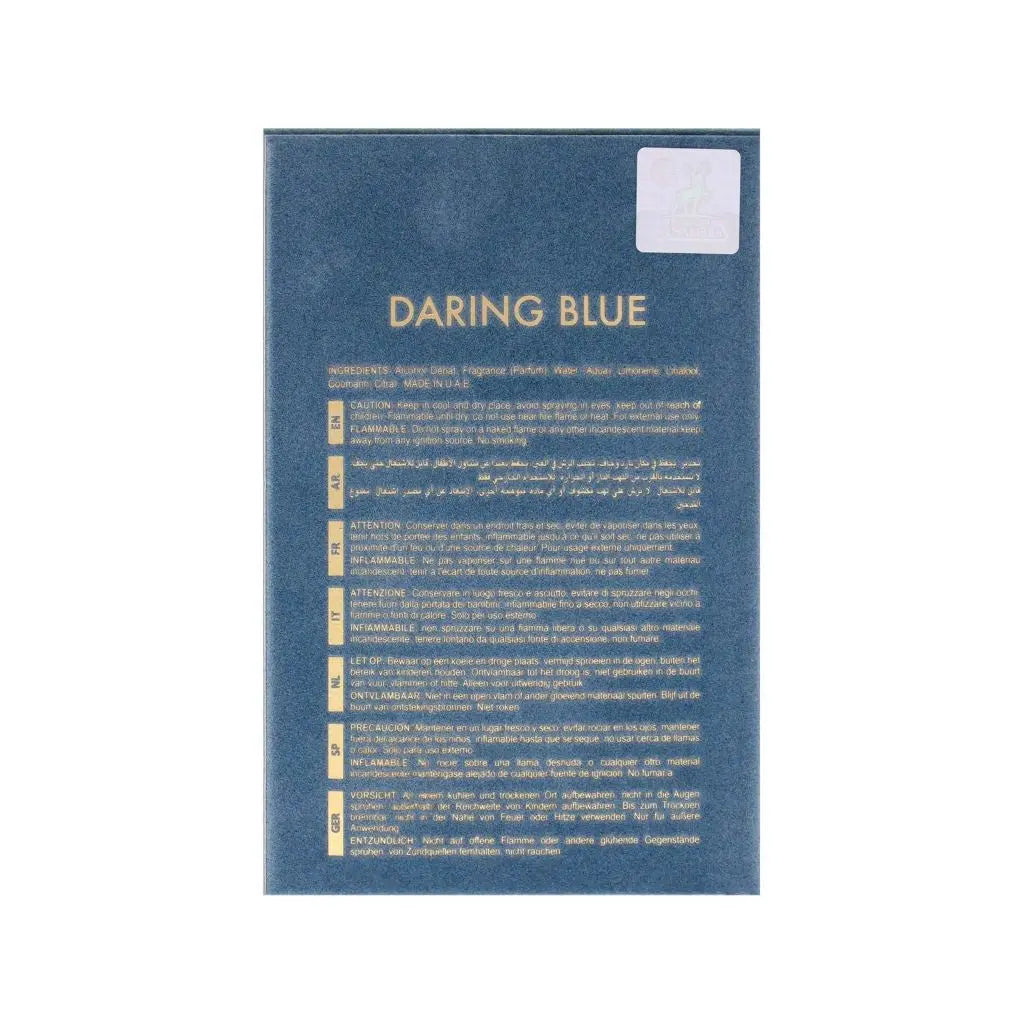 Daring Blue For Life – Maison Alhambra Tech Vibe Store Imports