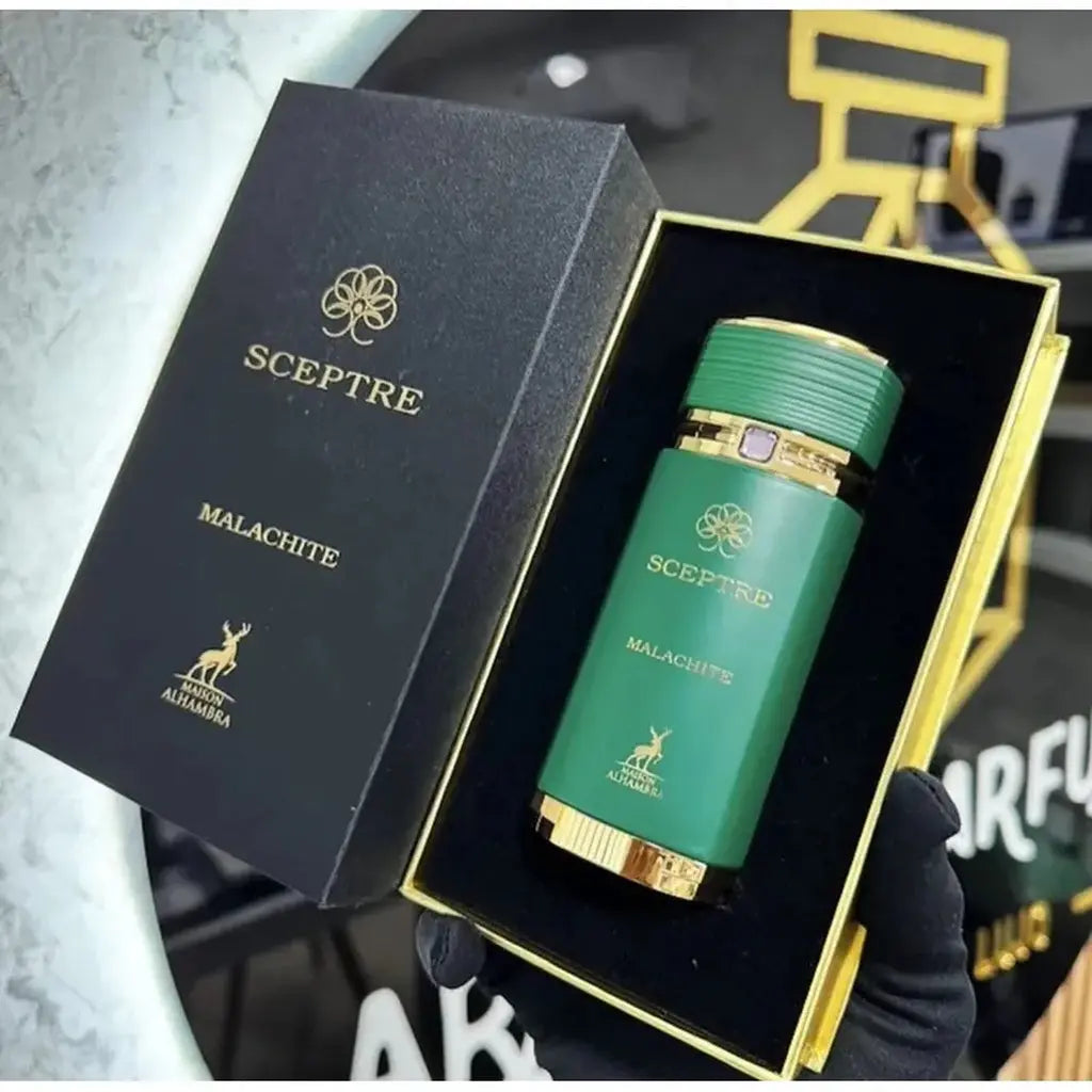 Sceptre Malachite Maison Alhambra